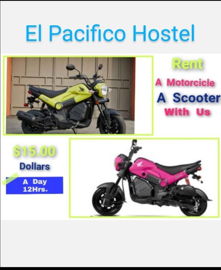 El Pacifico Hostel Juayua Ngoại thất bức ảnh